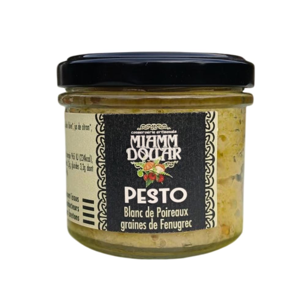 Pesto blanc de Poireaux Graines de Fenugrec